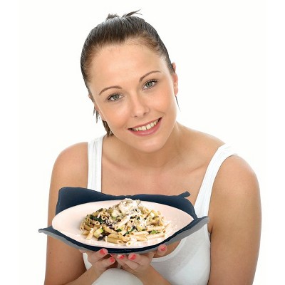 Microwavable Heat-Resistant Bowl and Plate Holder Set