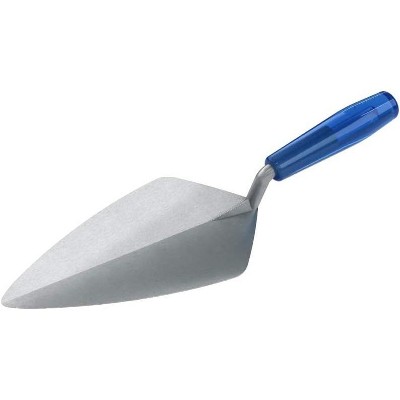 Bon Tool 72-536 Brick Trowel Forged 10-inch Narrow London Plastic Handle