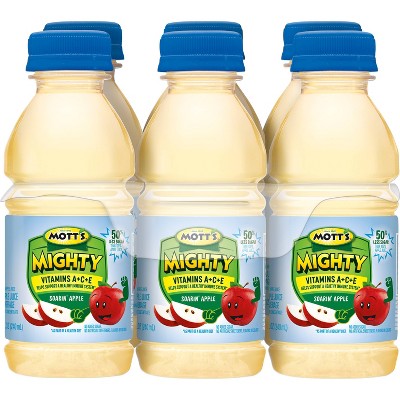 Mott&#39;s Mighty Original Apple Juice Drink - 6pk/8 fl oz Bottles