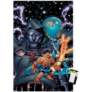 Trends International Marvel Publishing: Fantastic Four - Spider-Man And The Fantastic Four #3 Unframed Wall Poster Prints - 1 of 4