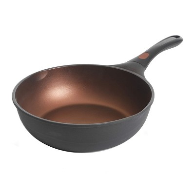 Kenmore Midway 11 Inch Cast Aluminum Nonstick Wok Pan