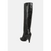 Rum Rolls Calf Croc Boots Women - 3 of 4