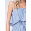 Women's All Aboard Striped Jumpsuit - Honey Punch - 4 of 4