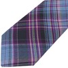 INSPIRE CHIC Plaid Woven Self-tied Striped Skinny Necktie 2.8" for College Graduation Campus 1 Pc - 4 of 4