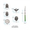 Adult Star Wars Rebel Light Side 6-Pack Stud Earring Set - 3 of 4
