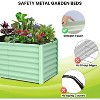 Raised Garden Bed, Metal Raised Garden Beds Outdoor, Rectangular Planter Box for Planting Plants, Vegetables and Flower - 4 of 4