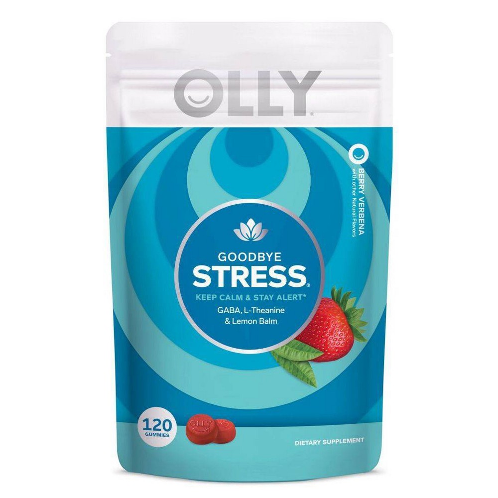 Photos - Vitamins & Minerals Olly Goodbye Stress Multivitamin Pouch - 120ct 