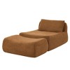 CAVINAS Bean Bag Chair Lazy Floor Chair for Adults and Kids Fireside Chair with Memory Foam Lounge Chair for Living Room, Bedroom - 3 of 4