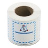 LabelMaster Shipping and Handling Self-Adhesive Labels, TIME and TEMPERATURE SENSITIVE, 5.5 x 5, Blue/Gray/Red/White, 500/Roll - 3 of 3