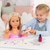 Bayer Design: Charlene Magic Nails - Blonde - Doll Styling Head, Kids 3+ - 2 of 4