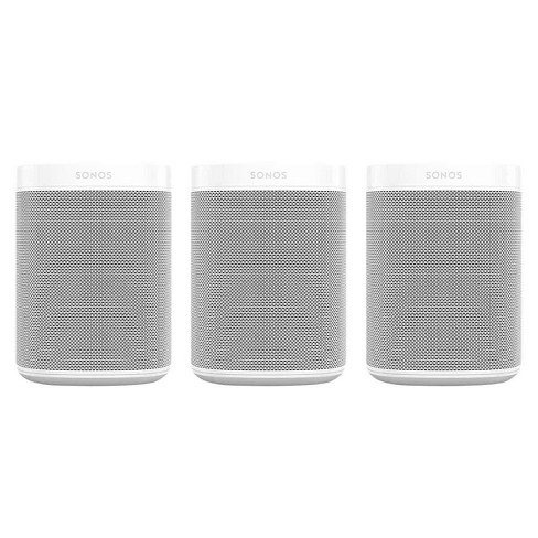 Sonos Three Room Set With One 2 - Smart Speaker With Voice Control Built-in : Target