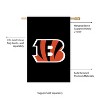 Evergreen NFL Cincinnati Bengals Applique House Flag 28 x 44 Inches Outdoor Decor for Homes and Gardens - 3 of 4