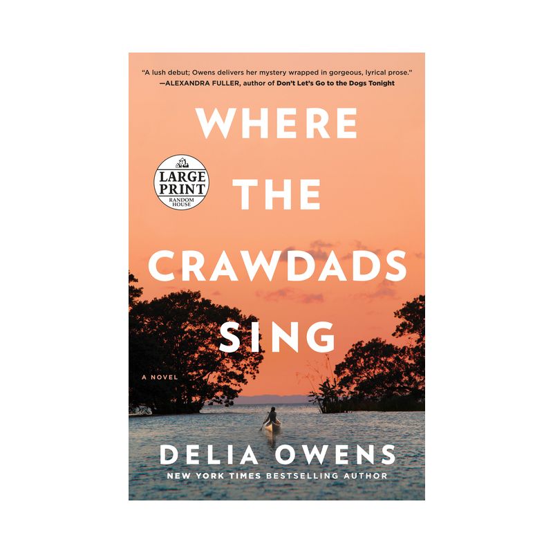Where the Crawdads Sing - Large Print by  Delia Owens (Paperback), 1 of 2