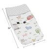 Sweet Jojo Designs Boy or Girl Gender Neutral Unisex Changing Pad Cover Farm Animals - 4 of 4