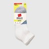 Hanes Men's 3pk +1 Absolute Active Cushioned Ankle Socks - 6-12 - 2 of 4