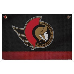 Trends International NHL Ottawa Senators - Logo 20 Framed Wall Poster Prints - 1 of 4