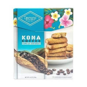 Diamond Bakery Kona Coffee Hawaiian Shortbread Cookies 4.4oz/12ct - 1 of 3