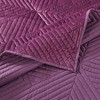 Barefoot Bungalow Riviera Velvet Throw Blanket, Mauve, 50 x 60 in - 2 of 4