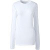 Lands' End School Uniform Women's Long Sleeve Essential T-shirt - 2 of 2