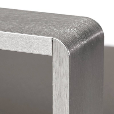 Cape Coral 2pk Aluminum Patio Club Chair - Gray - Christopher Knight Home: Weather-Resistant, Modern Design, 4 of 9