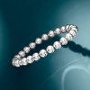 Ross-Simons Italian 8mm Sterling Silver Bead Stretch Bracelet - 4 of 4