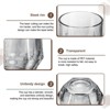 Unique Bargains Geometric Diamond Design Whiskey Glasses Drinkware 2 Pcs - 3 of 4