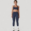 Anna-Kaci Active Women's High Waist Full Length Leggings with Seamless Design and Stretch Fit for Everyday Movement - 2 of 4