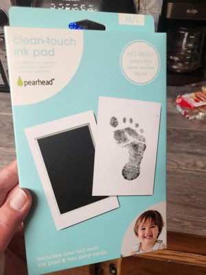 Pearhead Clean-Touch Ink Pad - Black - Baby - M/L