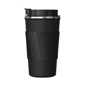 Outdoors Professional Stainless Steel Double-Walled Vacuum-Insulated Coffee Cup with Spillproof Lid - 1 of 4