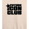 Women's - Instant Message - Future Icon Club Lightweight French Terry Wide Neck Long Sleeve Graphic Shirt - 2 of 4