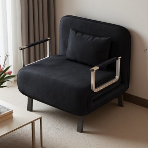 33.5" Single Sofa Chair with Pillow and Sturdy Steel Frame - 1 of 4