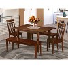 Boho Dining Set - Kitchen Table & Chairs - Small Space Dining Room Furniture - 2 of 4