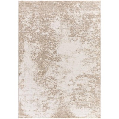Mark & Day Emmylou 7'10"x10' Rectangle Woven Indoor Area Rugs Light Brown/Light Beige: Abstract, Stain-Resistant, Modern Decor