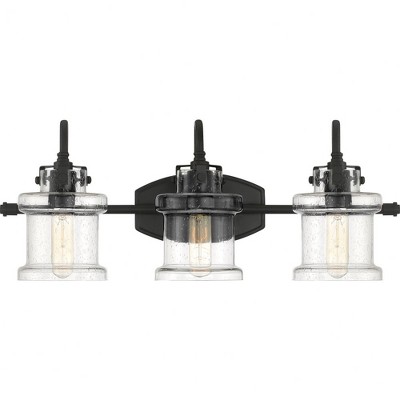 Quoizel Lighting Danbury 3 - Light Vanity in  Earth Black