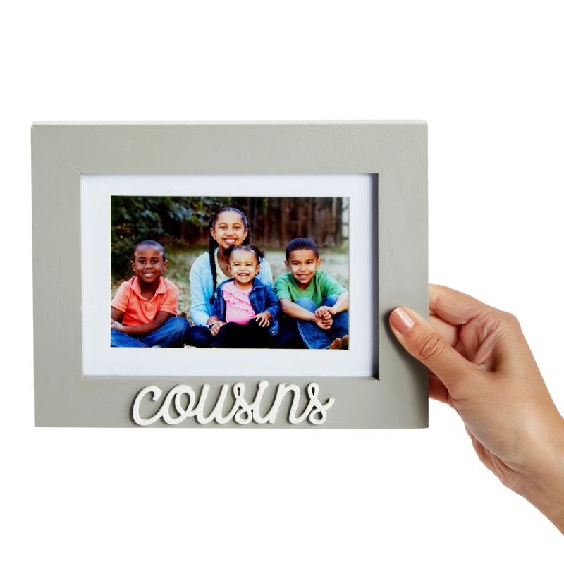 [Juvale] Juvale Cousins Picture Frame for 4x6 and 5x7 Inch Photos, Gray, 9 x 0.5 x 7.1 In, 5 of 10