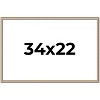 PosterPalooza | Minimalist Silver Picture Frame - UV Acrylic, Backing Board, Hanging Hardware Included - 2 of 4