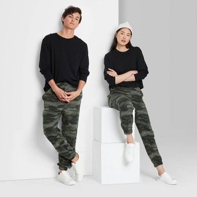 target camo joggers