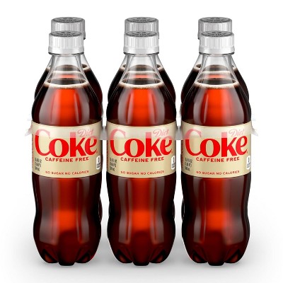 Caffeine Free Diet Coke, 16.9 fl oz, 6 Pack (Package May Vary)