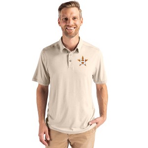 Houston Astros Cutter & Buck Coastline Epic Comfort Recycled Mens Polo - 1 of 1