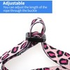 Unique Bargains Escape Proof Lightweight Cat Harness and Leash Set for Large and Small Cat Travel Walking Pink - 4 of 4