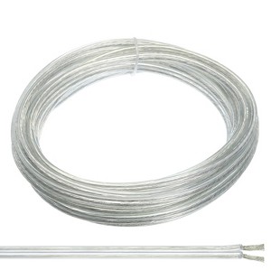 Unique Bargains SPT-2 Lamp Cord Insulated Conductor 18/2 PVC Covered Wires - 1 of 4