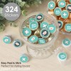 Big Dot of Happiness Medical School Grad - Doctor Graduation Party Small Round Candy Stickers - Party Favor Labels - 324 Count - 2 of 4