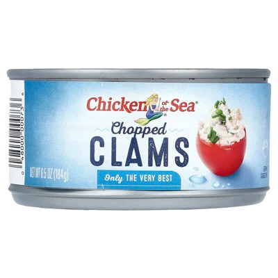 Chicken of the Sea, Chopped Clams, 6.5 oz (184 g)