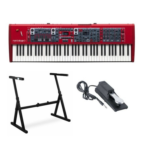 Nord Stage 3 HP76 76-Key Hammer-Action Keyboard with Stand and Sustain Pedal