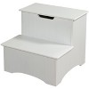 Kings Brand Furniture Joshua Wooden Stool for Adults and Kids with Storage for Bedroom, Kitchen Bathroom, Steps for High Beds - 4 of 4
