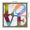 Amanti Art Love In Color by Jamie Macdowell Canvas Wall Art Print Framed 16 x 16-in. - 4 of 4