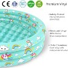 LLHZSY Inflatable Baby Kiddie Pool - 3 of 4