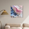 Art Remedy Doll Memories - Bold Watercolor Geode Pastel Color Abstract Wall Art Unframed - 2 of 4