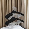 20/50/30-Pack Pants Hangers, Velvet Hangers with Adjustable Clips, Space-Saving Heavy-Duty, Non-Slip Skirt Hangers for Pants, Skirts - 2 of 3