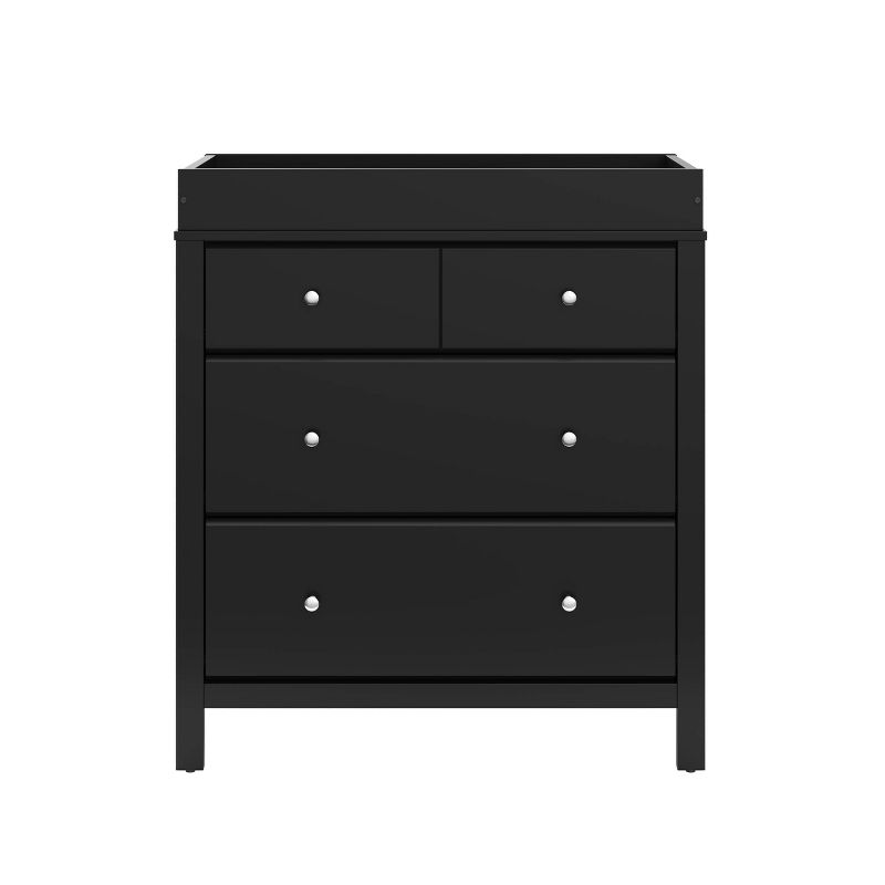 Storkcraft Carmel 3 Drawer Dresser with Interlocking Drawers with Changing Topper , 3 of 8